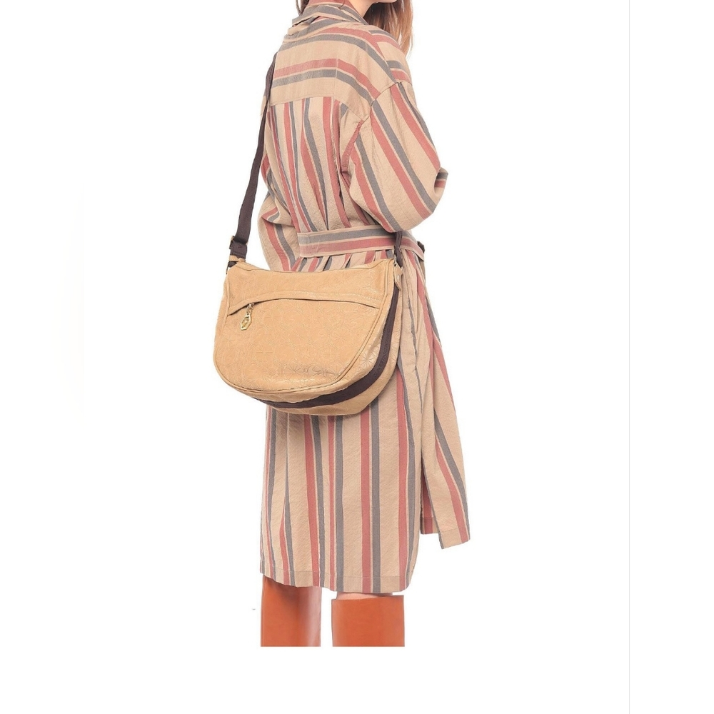Cross body Gattinoni bag in Tan